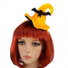 Шляпка на ободке Хэллоуин с Летучей мышью
